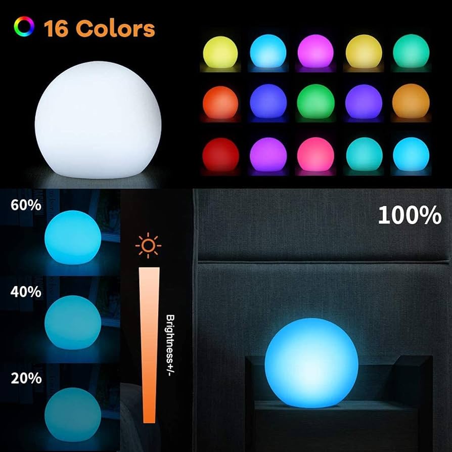 RGB Sphere Light