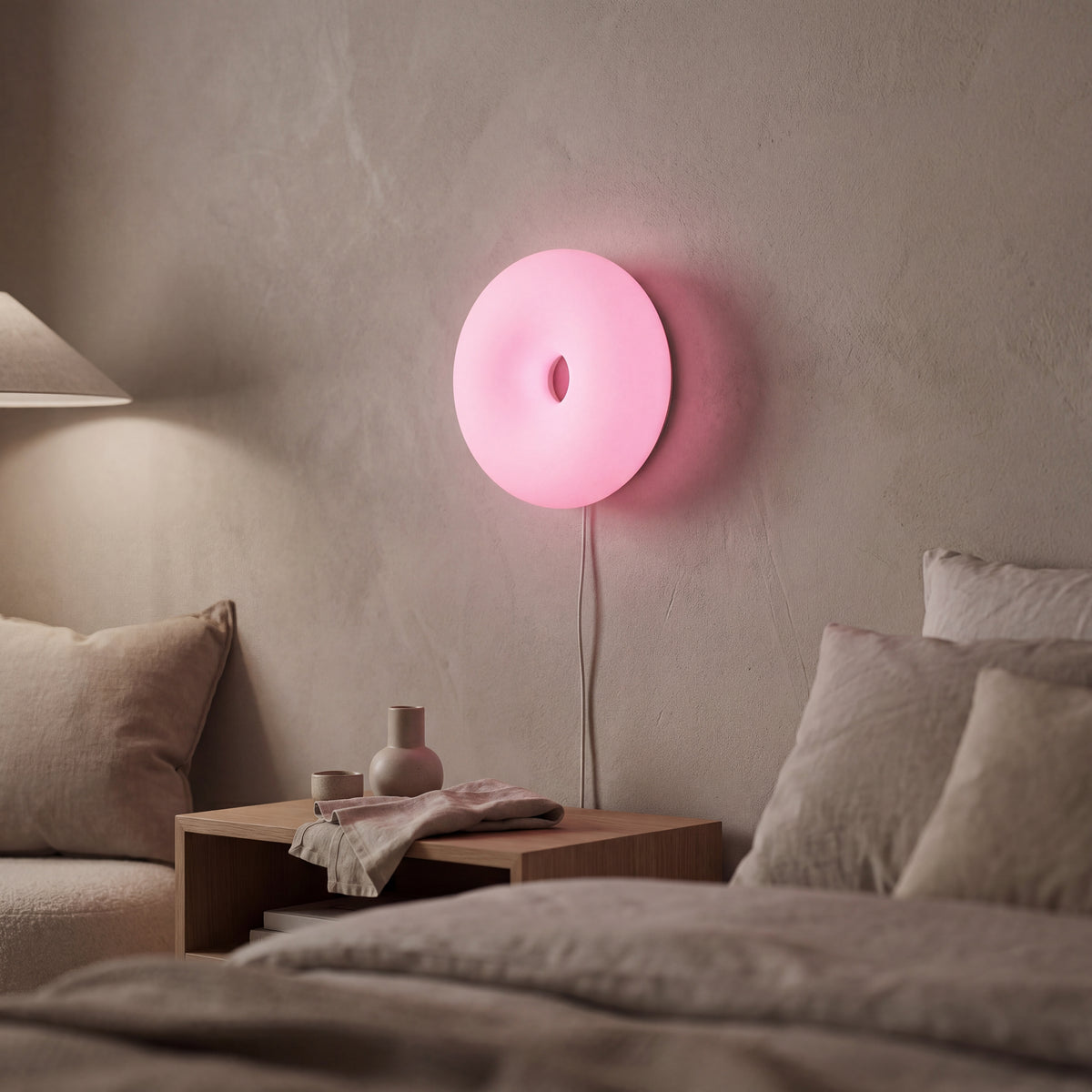 RGB Doughnut decorative light（Not glass）