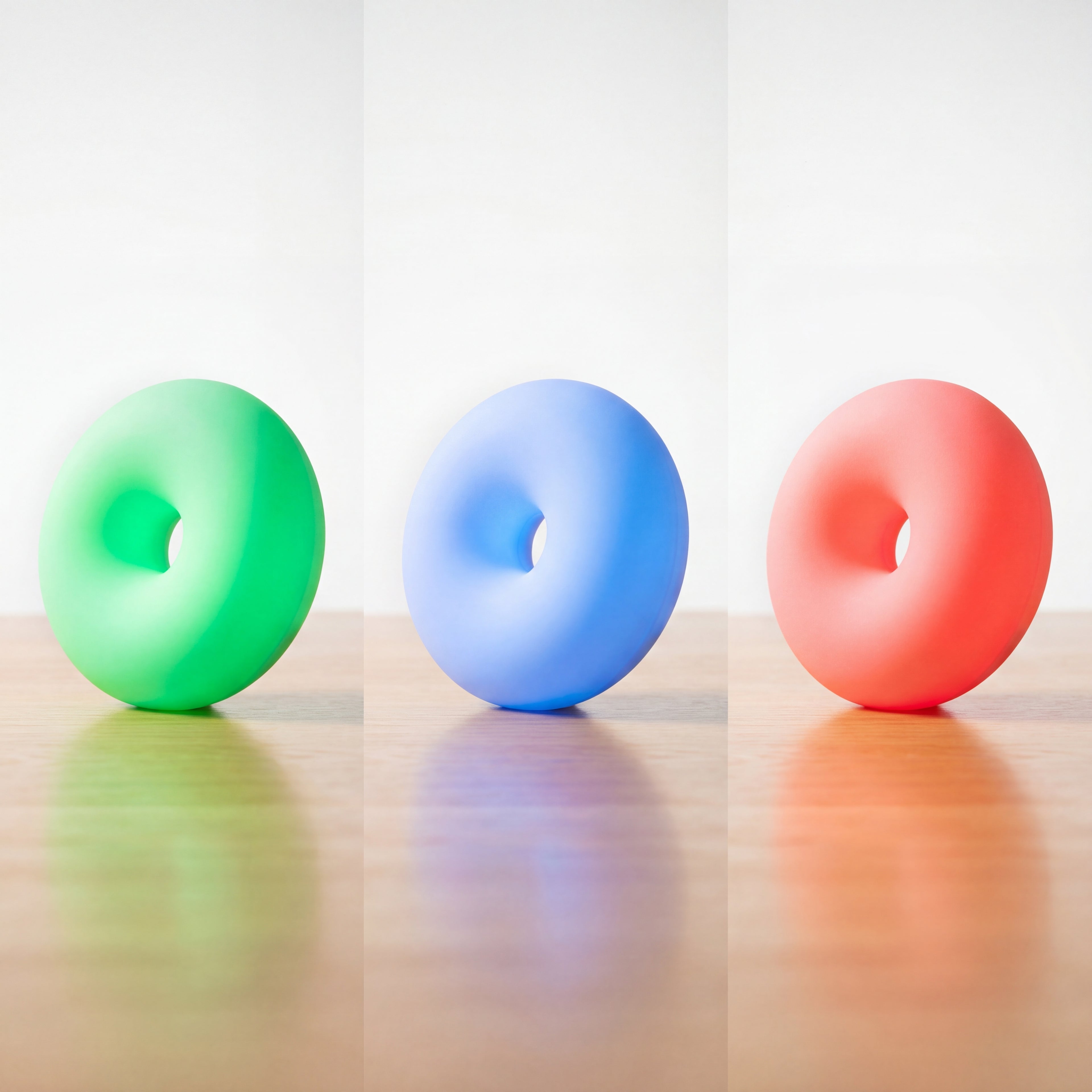 RGB Doughnut decorative light（Not glass）